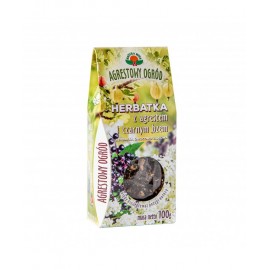 Herbata owocowa z agrestem i czarnym bzem liściasta...
