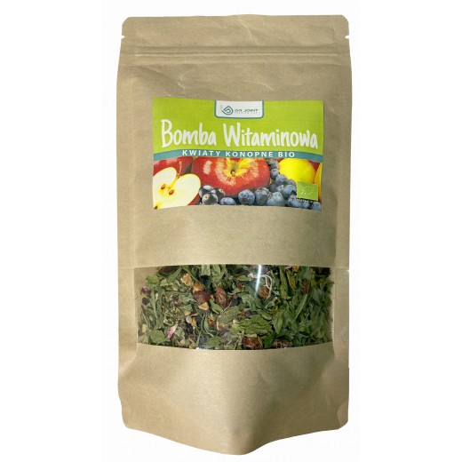 Herbata konopna CBD Bomba Witaminowa Napar z kwiatów konopni DrJoint 50g