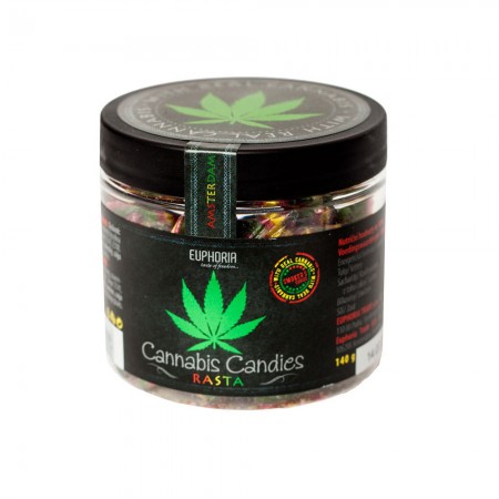 Cukierki Cannabis Rasta Euphoria 140 g