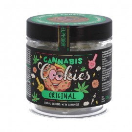 Ciastka konopne Cannabis Cookies Original Euphoria 120g
