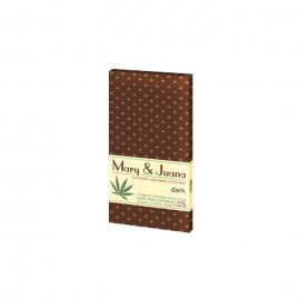Czekolada gorzka z łuskanym ziarnem konopi Mary&Juana 80g