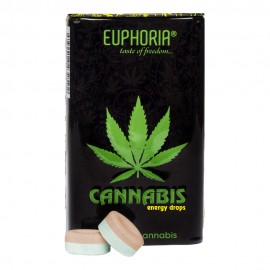 Dropsy energetyczne konopno-cytrynowe Euphoria 25g