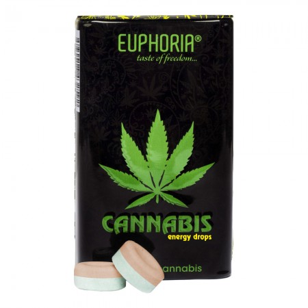 Dropsy energetyczne konopno-cytrynowe Euphoria 25g