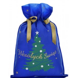 Worek Świąteczny Torba na prezent Choinka 30x45cm