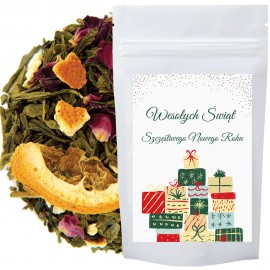Herbata Świąteczna Zielona Pomarańczowa 50g