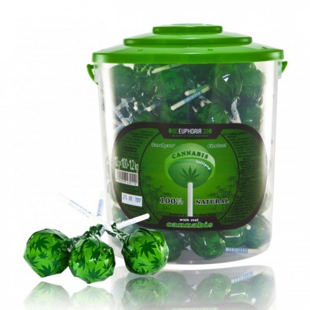 Lizak o smaku konopi Euphoria