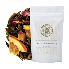 Herbata Biała Róża z pomarańczą 50g