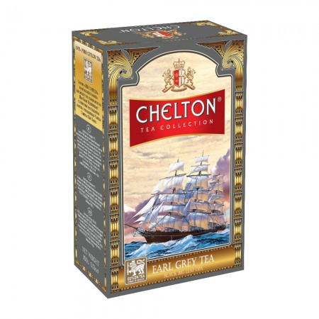 Herbata Czarna Earl Grey Tea Chelton Kartonik Statek 100g