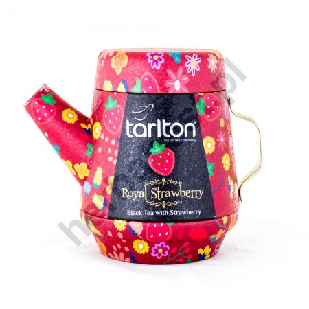 Dzbanek Herbata Czarna Royal Strawberry Tarlton 100g
