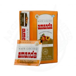 Yerba Mate Amanda Brzoskwiniowa Ekspresowa 25 saszetek