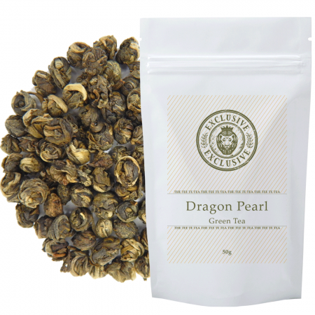 Herbata zielona Dragon Pearl Long Zhu 50g