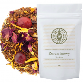 Rooibos żurawinowy czerwonokrzew afrykański 50g