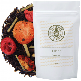 Herbata czarna yunnan z truskawka zurawina Taboo 50g