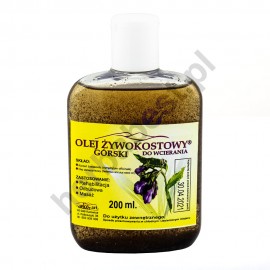 Olej żywokostowy górski (rehabilitacyjny) z opiłkami...