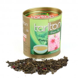 Herbata Zielona Sakura (wiśnia) Tarlton 100g