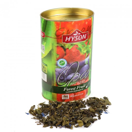 Herbata Zielona Forest Fruit (Owoce Leśne) Hyson 100g