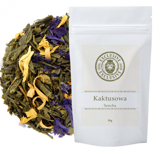 Herbata zielona sencha kaktusowa 50g