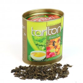 Herbata Zielona Rokitnik i Malina Tarlton 100g