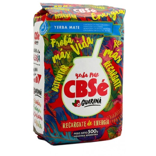 Yerba Mate CBSe Energia Guarana 500g
