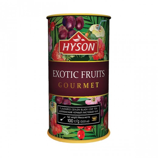 Herbata czarna Hyson Exotic Fruits Gourmet Owoce Egzotyczne 100g
