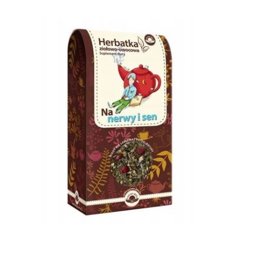 Herbata zioło-owocowa na nerwy i sen Natura Wita 75g