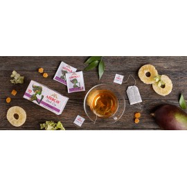 Herbata ziołowo owocowa Azercay Form Mango Ananas Saszetki 2