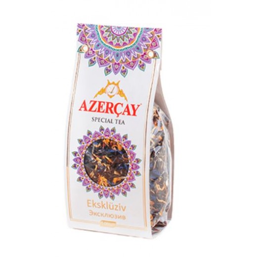 Herbata czarna Ekskluziv z bergamotka i szafranem Azercay 100g