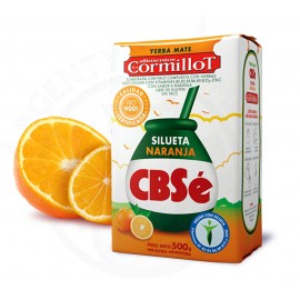 Yerba Mate Cbse Silueta Naranja Pomarancza Mięta 500g