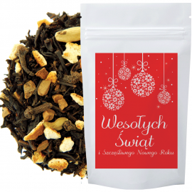 Herbata Świąteczna Czarna Piernikowa Nuta Imbir Wanilia 50g