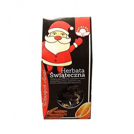 Herbata świąteczna czarna z dodatkami Natura Wita 75g