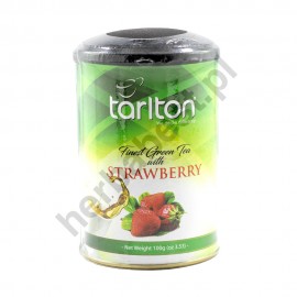 Herbata Zielona Truskawka Strawberry Tarlton 100g