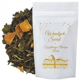 Herbata świąteczna zielona Sencha z pigwą 50g