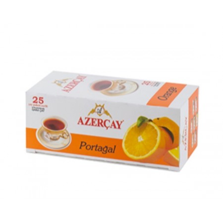 Herbata czarna z pomarancza Orange Portagal Azercay Saszetki