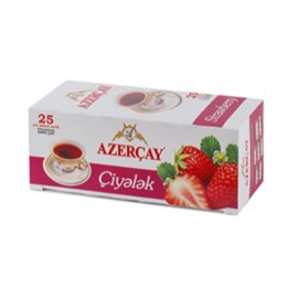 Herbata czarna z truskawka Strawberry Azercay Saszetki