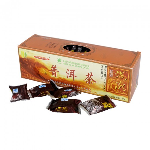 Herbata czerwona Pu Erh Prasowana w Kostkach 125g