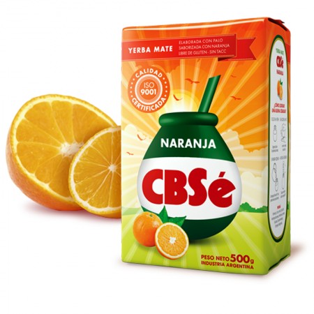 Yerba Mate Cbse Naranja Pomarancza 500g