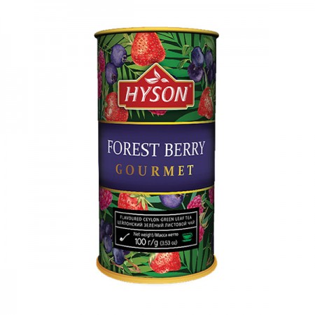 Herbata Zielona Owoce Leśne Forest Berry Hyson Gourmet 100g
