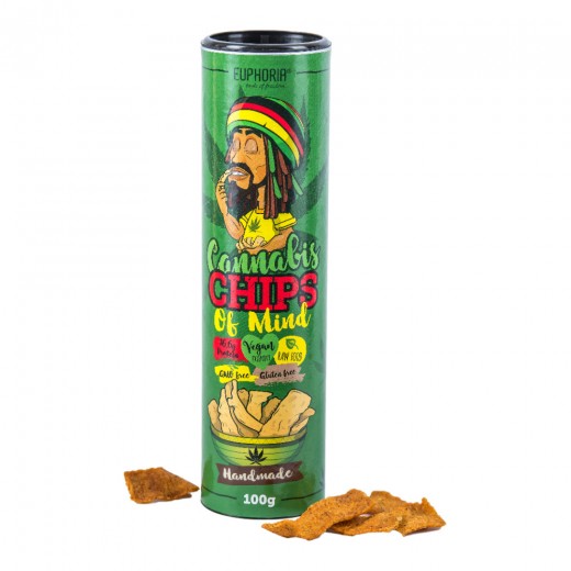 Chipsy konopne - Cannabis Chips of Mind Euphoria 100 g