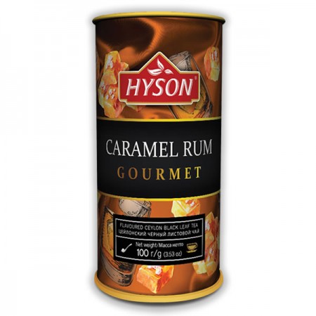 Herbata czarna Karmel Rum Hyson Caramel Rum Gourmet 100g