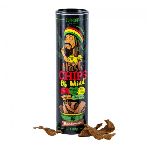 Chipsy konopne –Hash Chips of Mind Euphoria 100g