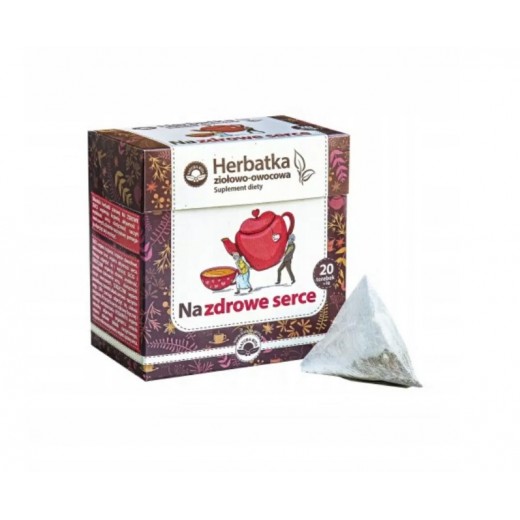 Herbata ziołowa Zioła na zdrowe serce ekspresowa Natura Wita 20szt